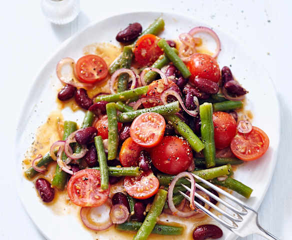 Bohnen-Tomaten-Salat Bohnen-Tomaten-Salat