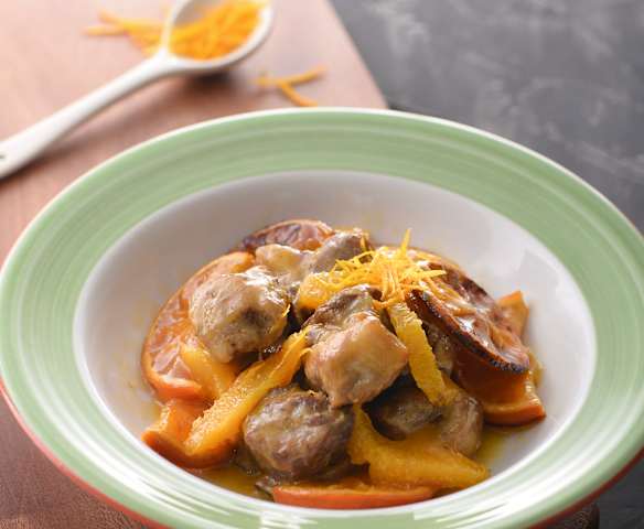 橙汁燴排骨
