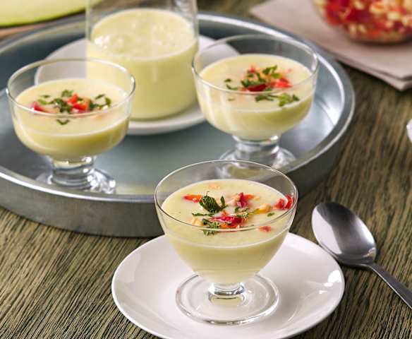 Sopa fría de melón