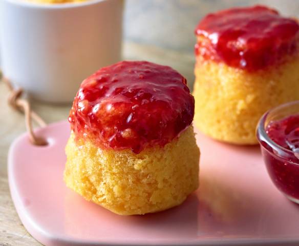 Bizcochitos de vainilla con mermelada
