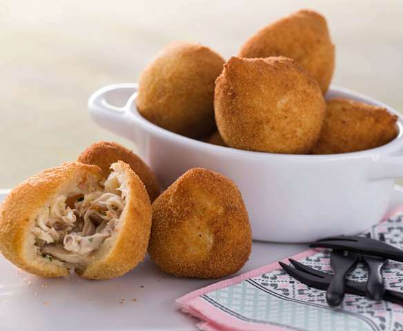 Coxinhas de frango