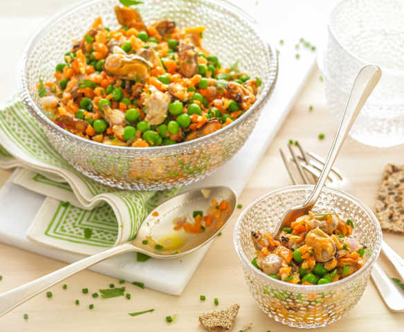 Salade aux fruits de mer