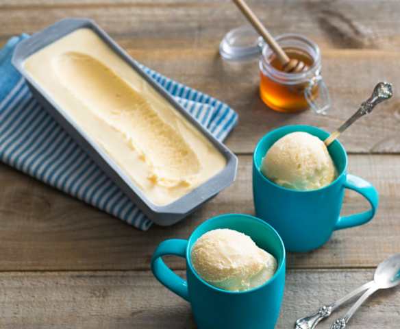 Honey ice cream