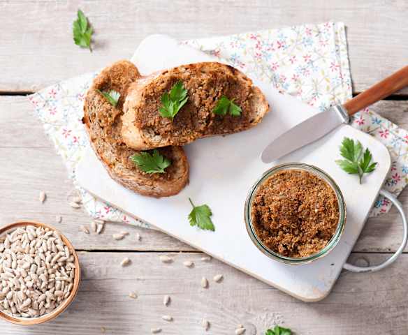 Pasta z prażonego słonecznika