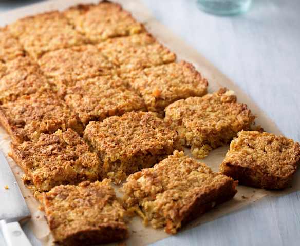 Root Vegetable Oaty Squares
