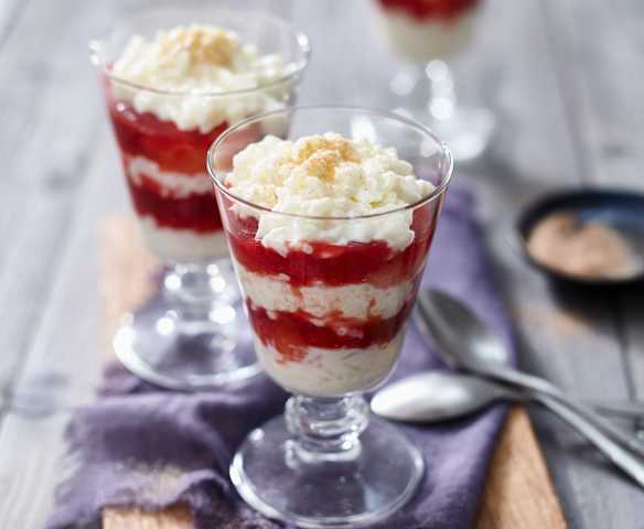 Milchreis mit Zimtpflaumen Milchreis mit Zimtpflaumen