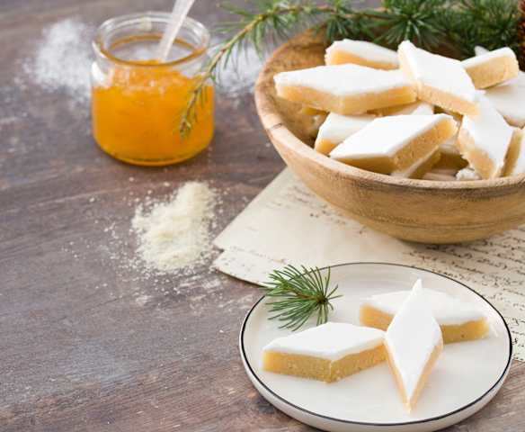 Calissons (Mazapán con fruta glaseado)