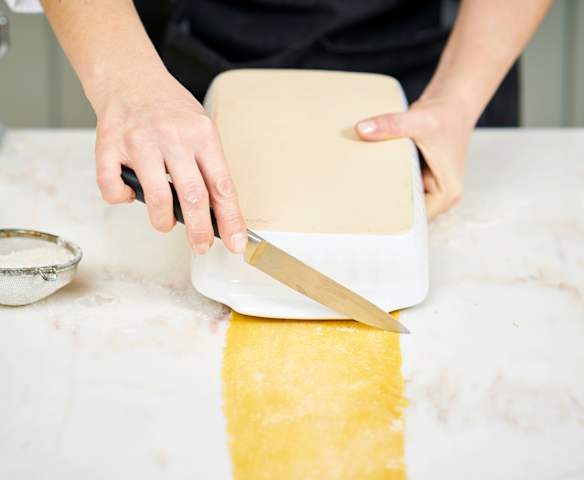 Técnica Placas de lasanha