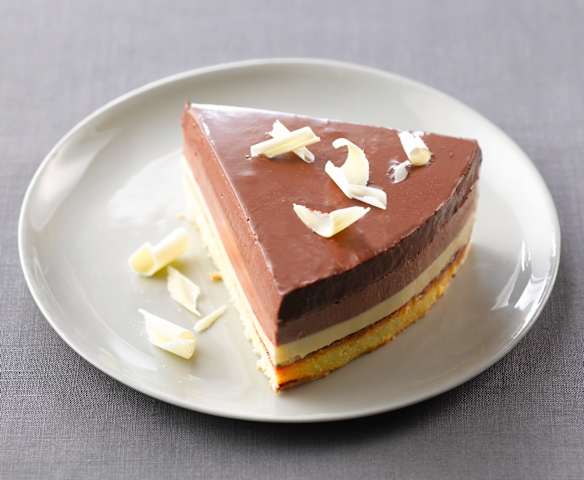 Bavarois aux trois chocolats