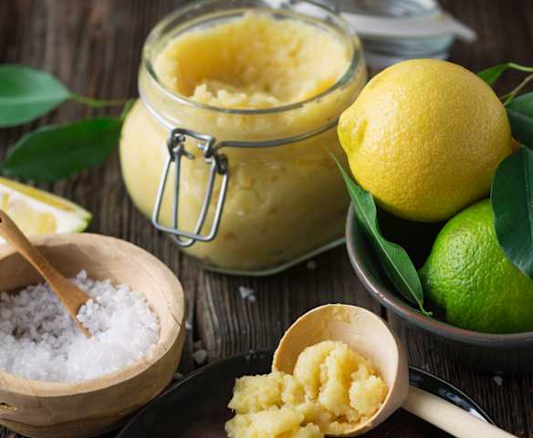 Zitronensalzpaste