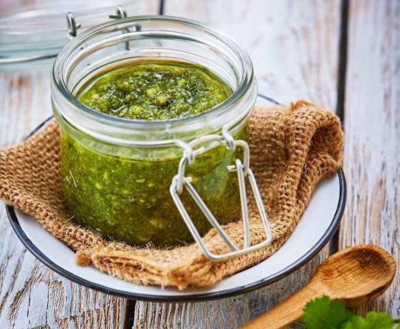 Pesto de cilantro