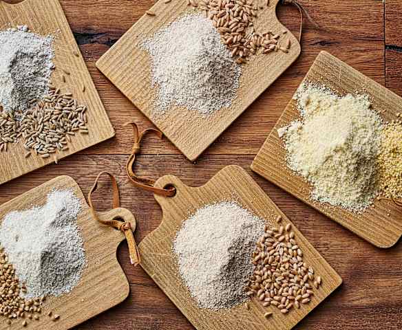 Granos de cereal molidos (150-250 g)