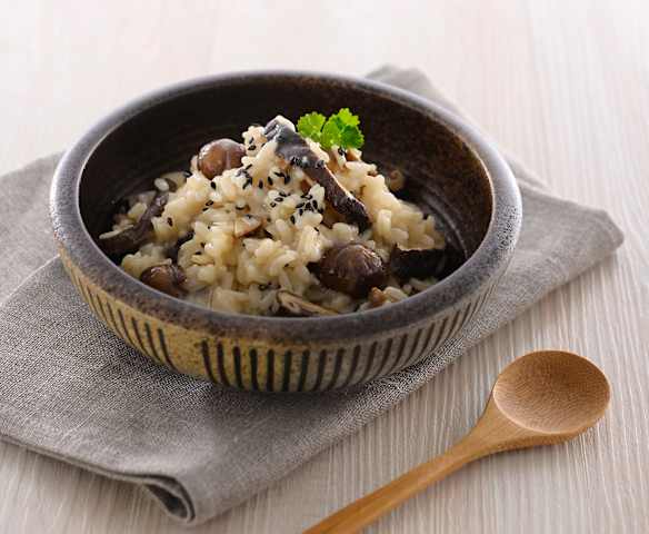山居栗子芝麻燉飯