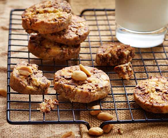 Cookies chocolat-cacahuète