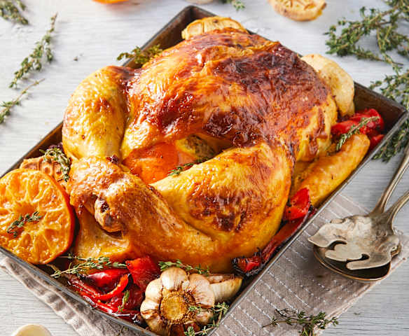 Pollo a los cítricos en Varoma