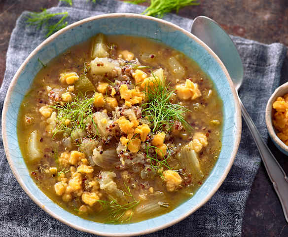 Fenchel-Quinoa-Suppe