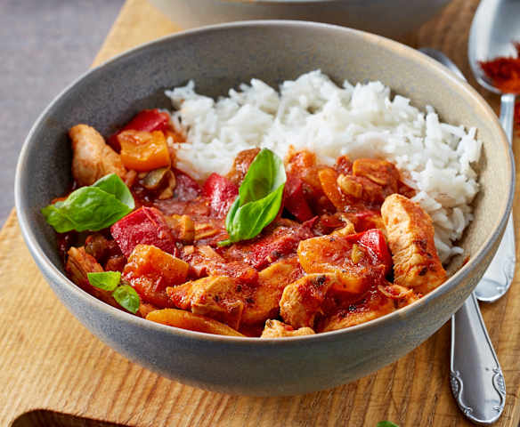 Chicken with Peppers