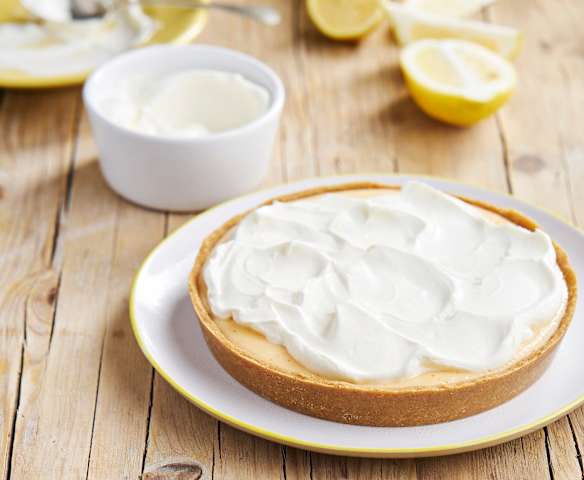 Tarte fresca de limão