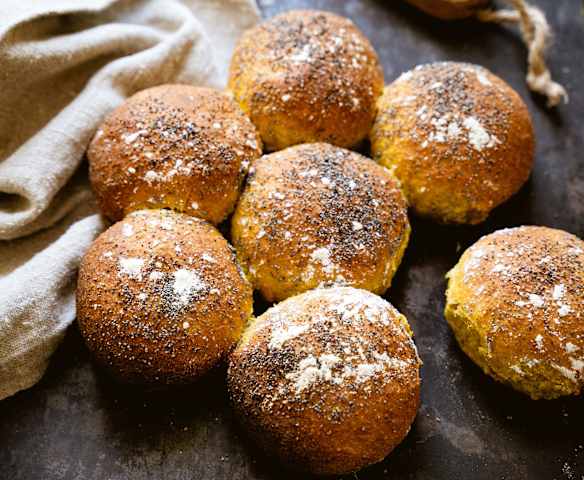 Pain marguerite pavot et curry