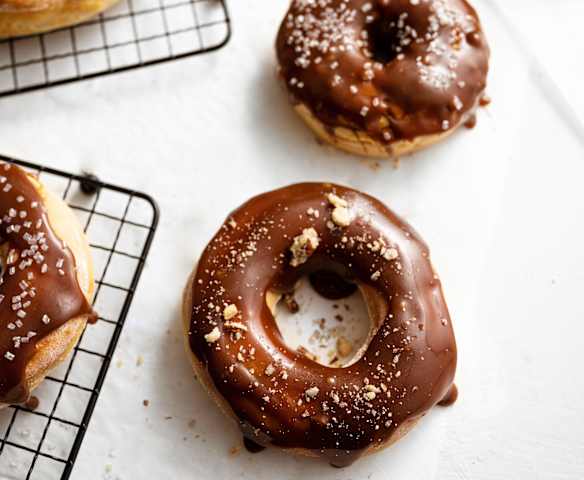 Donuts al caramello