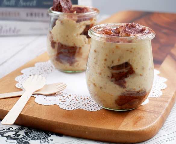 Çikolata ve Fıstık Ezmeli Tiramisu