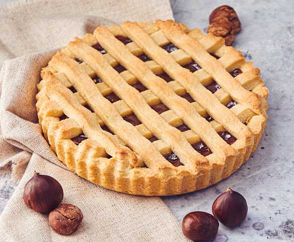 Crostata di castagne