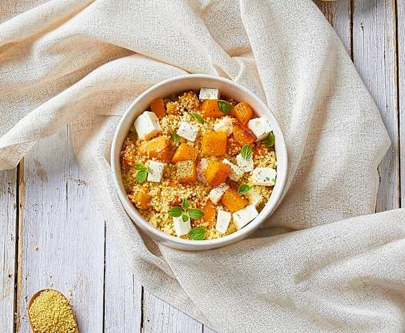 Cous cous zucca e feta