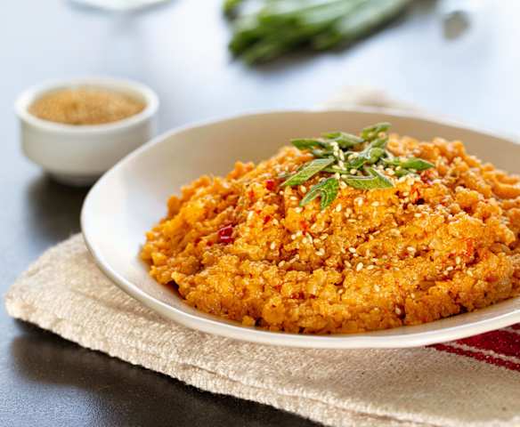 Cuscús de coliflor estilo thai