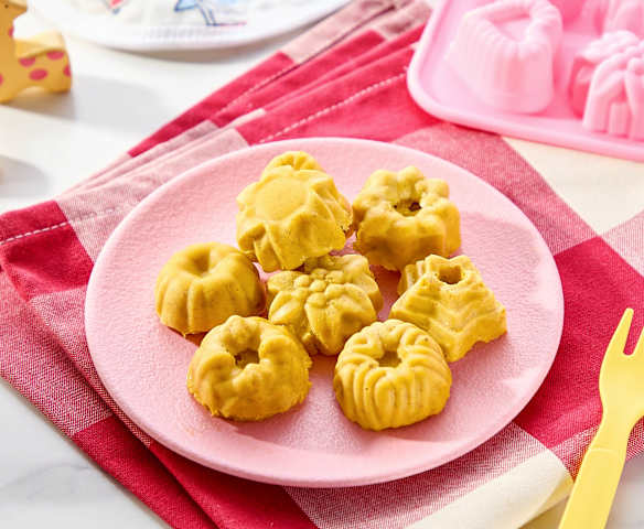 南瓜香蕉鸡蛋蒸糕（10-12月龄）