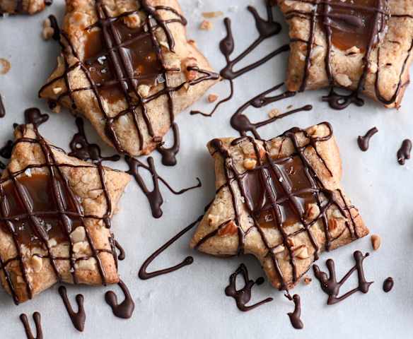 Etoiles amandes et caramel