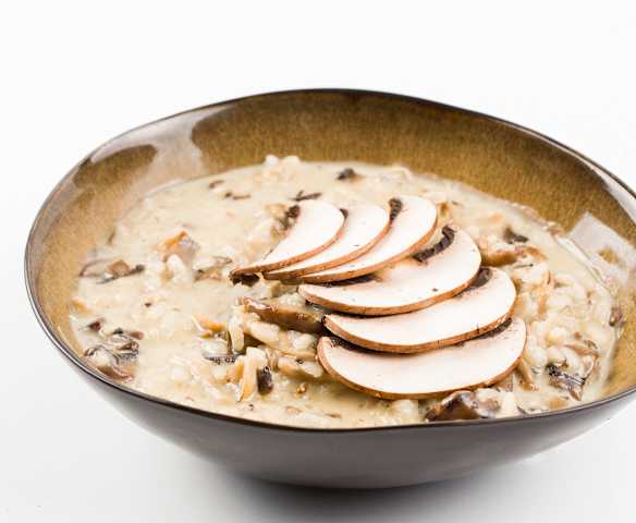 Risoto de cogumelos