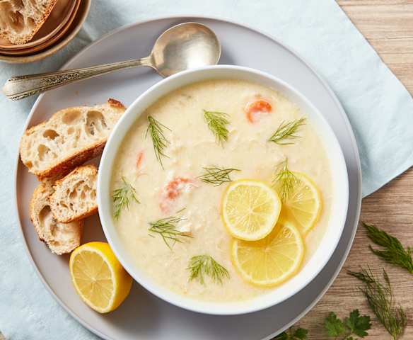 Avgolemono (Greek-style Chicken Soup)