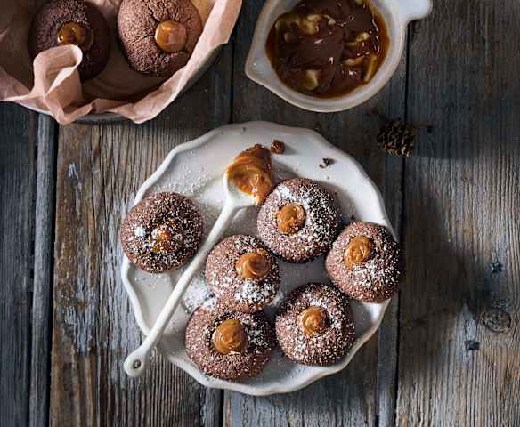 Husarenkrapfen mit Dulce de Leche