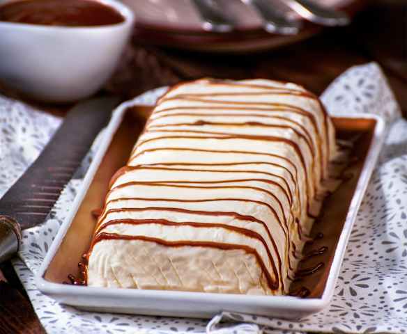Semifreddo al caramello salato