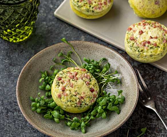 Frittata aus dem Eier-Pochierer