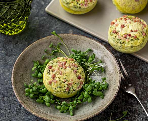 Frittata con il Egg poacher