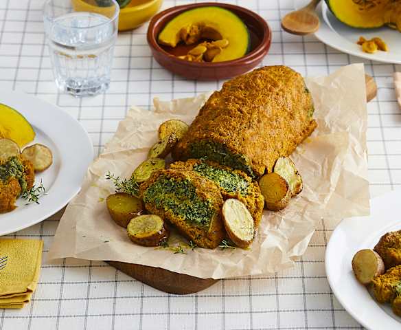 Polpettone zucca e spinaci Polpettone zucca e spinaci