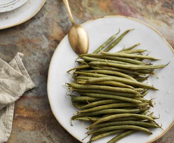 Fasole verde sous-vide