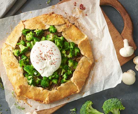 Galette de brócoli