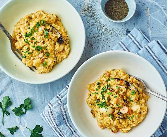 Risotto alla pescatora
