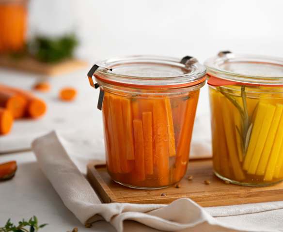 Fermentierte Möhren