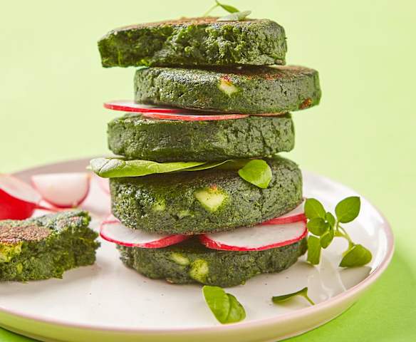 Burger di spinaci