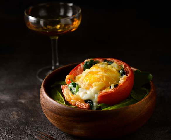 西班牙蕃茄烤蛋盅