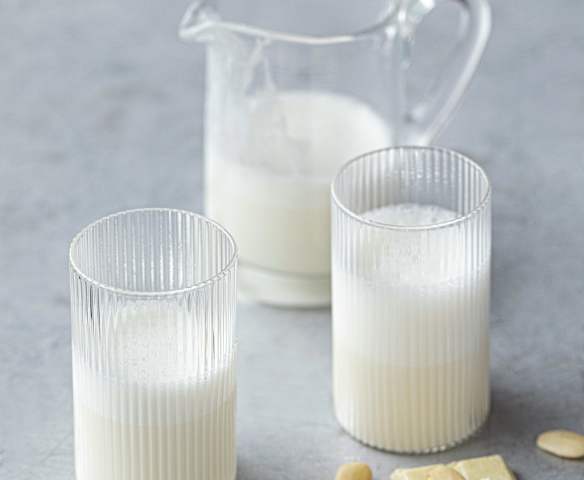 Lait au chocolat blanc