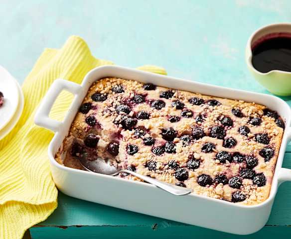 Quark-Kirsch-Auflauf