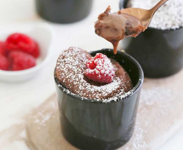 Steamed Chocolate Lava Cakes (Metric) (TM6, TM5)