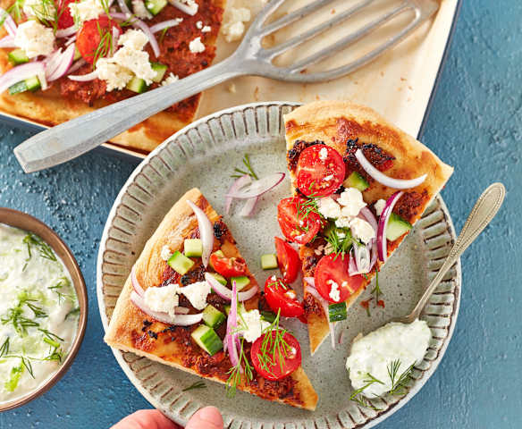 Lahmacun-Pizza