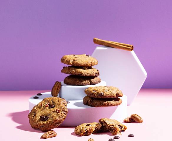 Galletas de almendra con pepitas de chocolate