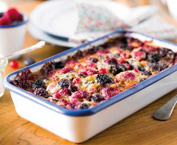 Clafoutis aux fruits rouges