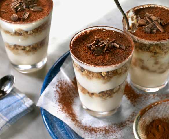 Vegan tiramisu